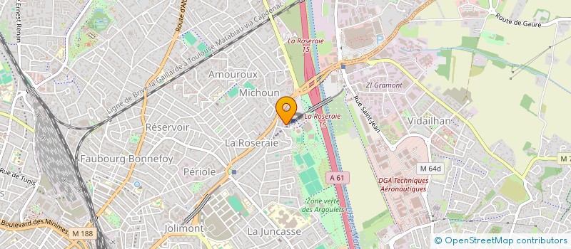 localisation de l'entreprise MONSIEUR FREDERIC VERGNES à TOULOUSE