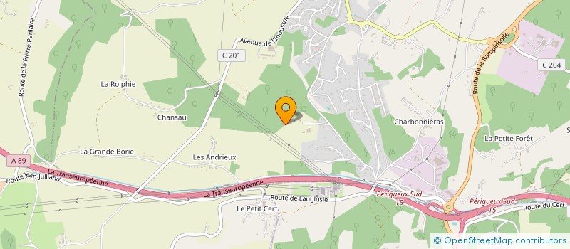 localisation de l'entreprise MONSIEUR FREDERIC VERMOREL  COULOUNIEIX-CHAMIERS