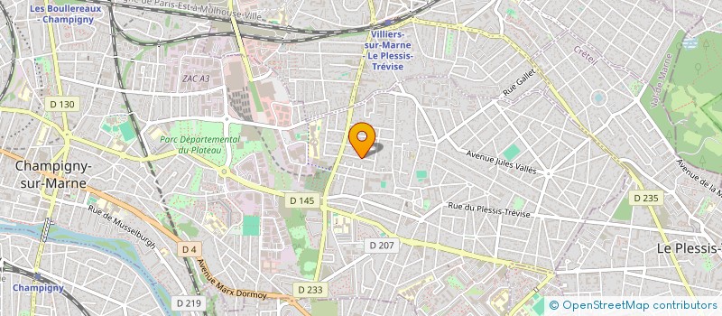 localisation de l'entreprise MONSIEUR FREDERIC VERON à CHAMPIGNY-SUR-MARNE