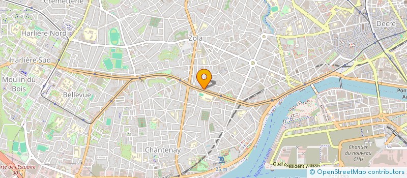 localisation de l'entreprise MONSIEUR FREDERIC VERONNEAU à NANTES