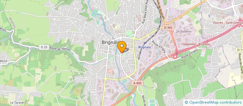 localisation de l'entreprise MONSIEUR FREDERIC VESSELLA à BRIGNAIS