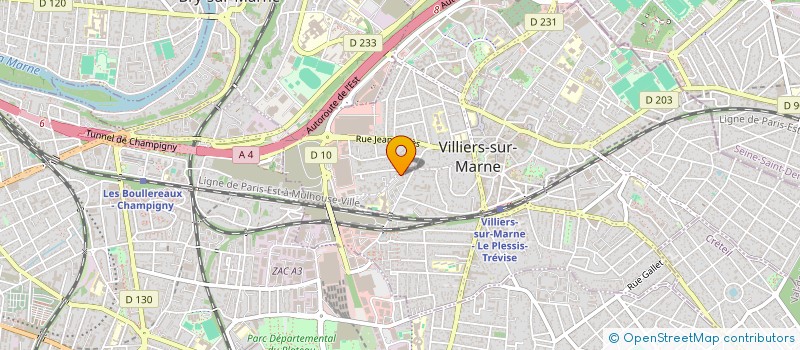 localisation de l'entreprise MONSIEUR FREDERIC VICENTE FERREIRA à VILLIERS-SUR-MARNE