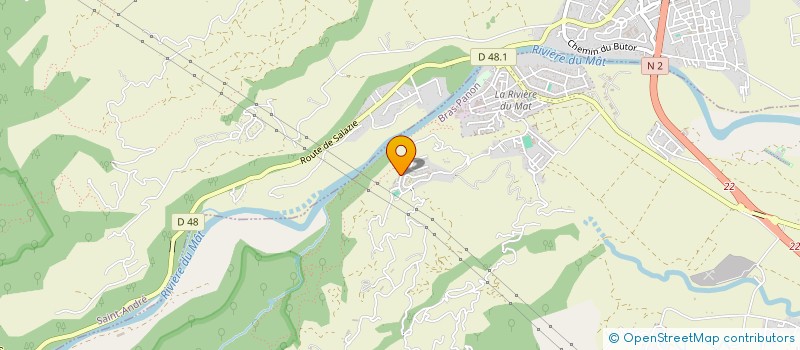 localisation de l'entreprise MONSIEUR FREDERIC VICTORINE  BRAS-PANON