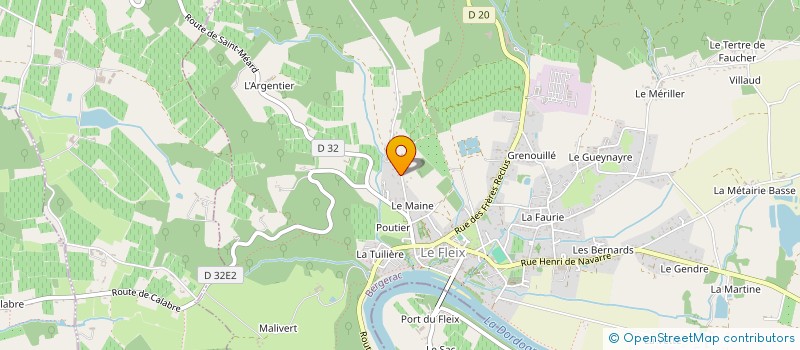 localisation de l'entreprise MONSIEUR FREDERIC VIDOTTO  LE FLEIX