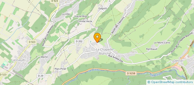 localisation de l'entreprise MONSIEUR FREDERIC VIEGL  LA TRINITE