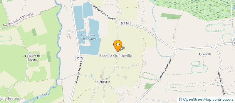 localisation de l'entreprise MONSIEUR FREDERIC VIEILLARD  BELLE VIE EN AUGE