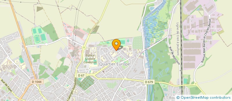 localisation de l'entreprise MONSIEUR FREDERIC VIGNON à SAINT-QUENTIN