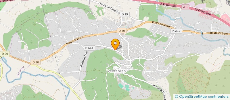 localisation de l'entreprise MONSIEUR FREDERIC VIGOUROUX  VENTABREN