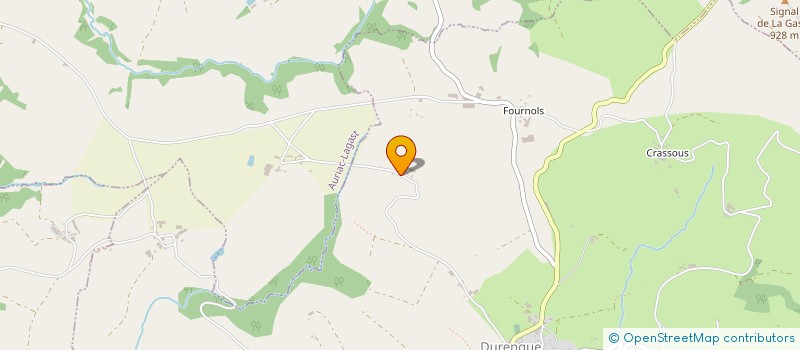 localisation de l'entreprise MONSIEUR FREDERIC VIGROUX  LA SELVE