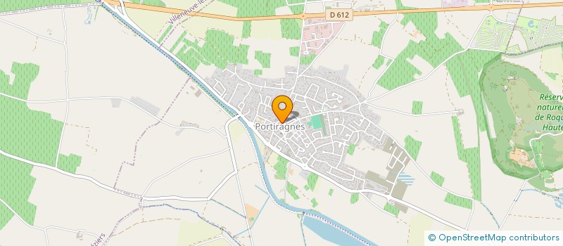 localisation de l'entreprise MONSIEUR FREDERIC VILLEMIN à VILLENEUVE-LES-BEZIERS