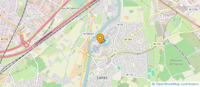 localisation de l'entreprise MONSIEUR FREDERIC VILLEMON à LATTES