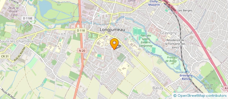 localisation de l'entreprise MONSIEUR FREDERIC VINCENT à LONGJUMEAU