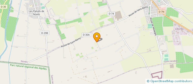 localisation de l'entreprise MONSIEUR FREDERIC VINCENT  SAINT-ANDIOL