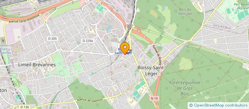 localisation de l'entreprise MONSIEUR FREDERIC VINRECH à BOISSY-SAINT-LEGER