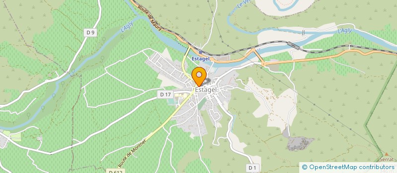 localisation de l'entreprise MONSIEUR FREDERIC VIRTZ à ESTAGEL