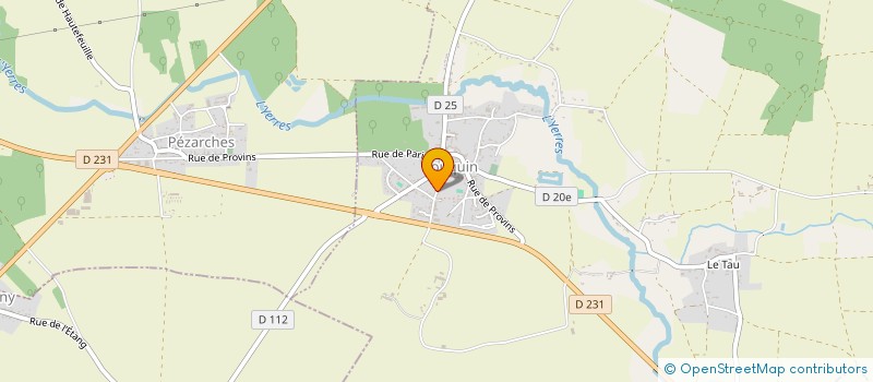 localisation de l'entreprise MONSIEUR FREDERIC VITADIER  CHAMBOULIVE