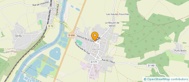 localisation de l'entreprise MONSIEUR FREDERIC VITRY  ETIGNY