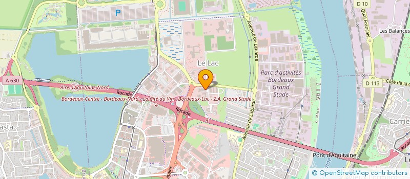 localisation de l'entreprise MONSIEUR FREDERIC VO  BORDEAUX