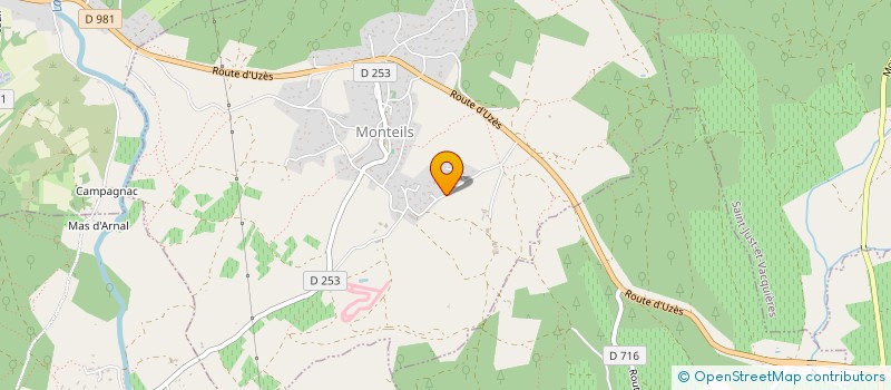 localisation de l'entreprise MONSIEUR FREDERIC VOISIN à BAILLARGUES