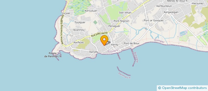 localisation de l'entreprise MONSIEUR FREDERIC VOLANT à PENMARCH