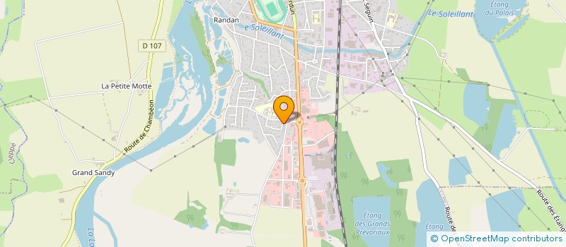 localisation de l'entreprise MONSIEUR FREDERIC VOURIOT  FEURS