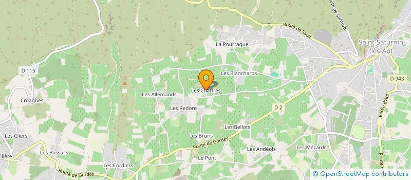 localisation de l'entreprise MONSIEUR FREDERIC VUGLIANO à SAINT-SATURNIN-LES-APT