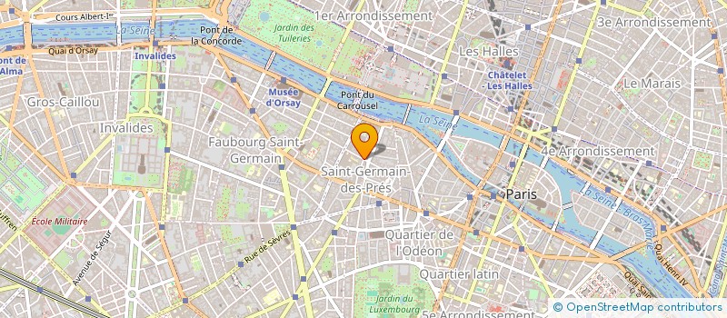 localisation de l'entreprise MONSIEUR FREDERIC WALTER  PARIS