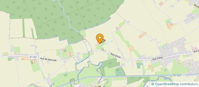 localisation de l'entreprise MONSIEUR FREDERIC WAREMBOURG  MERVILLE