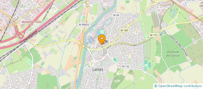 localisation de l'entreprise MONSIEUR FREDERIC WEIL à LATTES