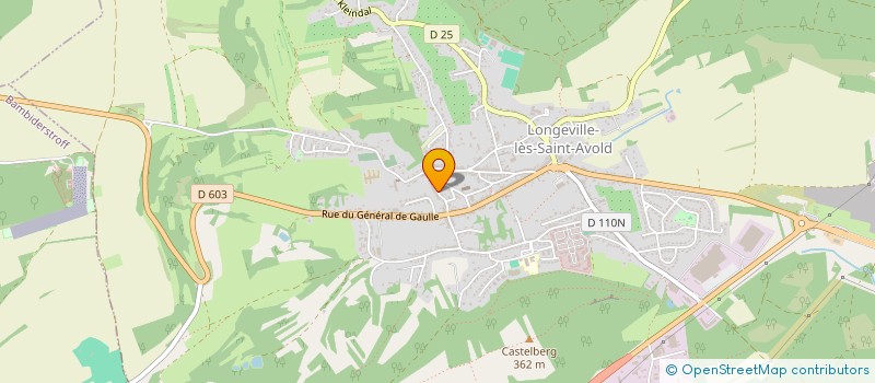 localisation de l'entreprise MONSIEUR FREDERIC WETTA  LONGEVILLE-LES-SAINT-AVOLD