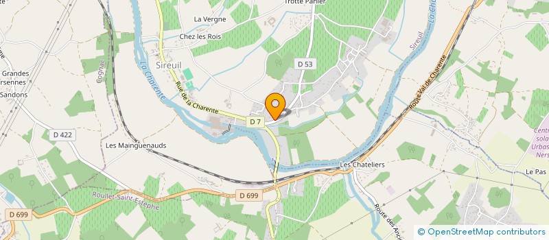 localisation de l'entreprise MONSIEUR FREDERIC WILGA à SIREUIL