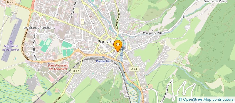 localisation de l'entreprise MONSIEUR FREDERIC WILNER  PONTARLIER