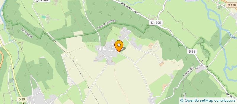 localisation de l'entreprise MONSIEUR FREDERIC WILQUIN  CAMPIGNY