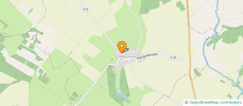 localisation de l'entreprise MONSIEUR FREDERIC WINNE  MESMONT