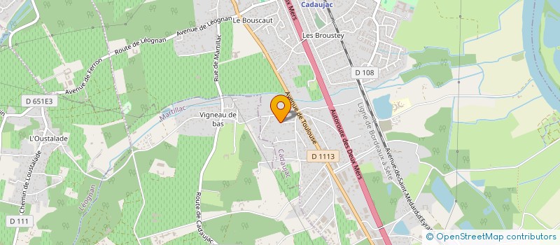 localisation de l'entreprise MONSIEUR FREDERIC WINTERSTEIN à CADAUJAC