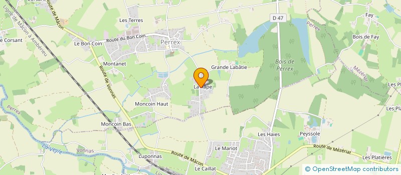 localisation de l'entreprise MONSIEUR FREDERIC YALCIN  PERREX