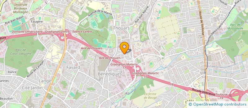 localisation de l'entreprise MONSIEUR FREDERIC YUSTE  VILLENAVE-D'ORNON