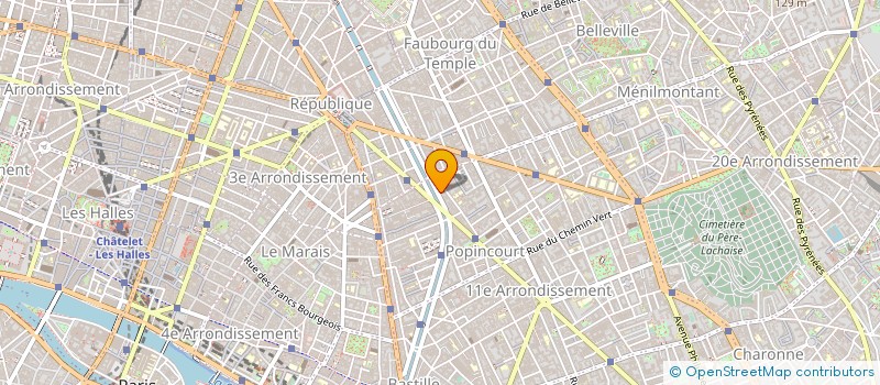 localisation de l'entreprise MONSIEUR FREDERIC ZAKINE à PARIS