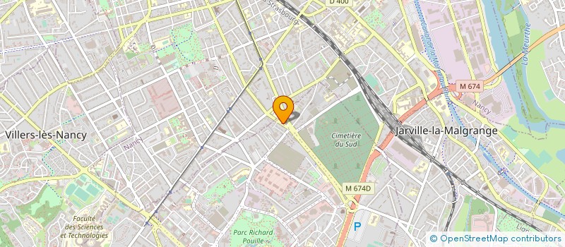 localisation de l'entreprise MONSIEUR FREDERIC ZARKA à VANDŒUVRE-LES-NANCY