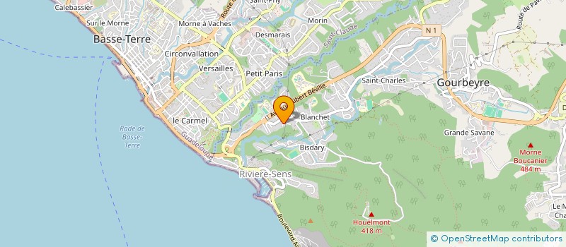 localisation de l'entreprise MONSIEUR FREDERIC ZENON  GOURBEYRE