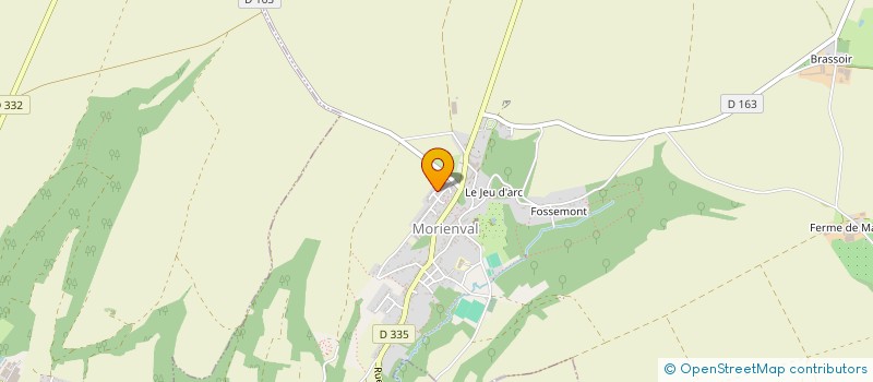 localisation de l'entreprise MONSIEUR FREDERIC ZEUDE  MORIENVAL