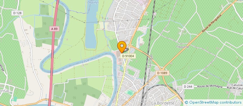 localisation de l'entreprise MONSIEUR FREDERIC ZOUZAC  LIBOURNE