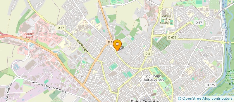 localisation de l'entreprise MONSIEUR FREDERIC ZUPANCIC à SAINT-QUENTIN