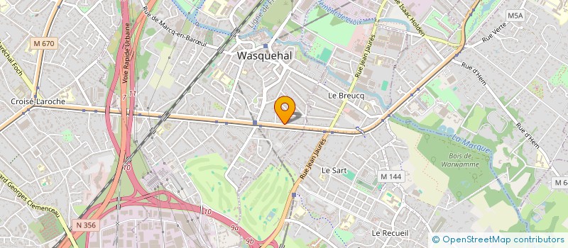 localisation de l'entreprise MONSIEUR FREDERIC ZWERTVAEGHER à WASQUEHAL