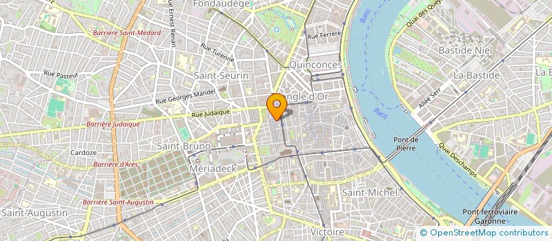 localisation de l'entreprise MONSIEUR FREDERICK AUBERT  BORDEAUX