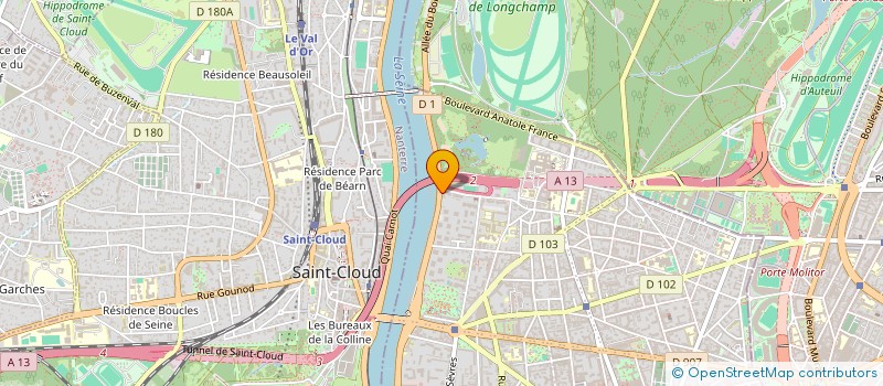 localisation de l'entreprise MONSIEUR FREDERICK BILLOT à BOULOGNE BILLANCOURT