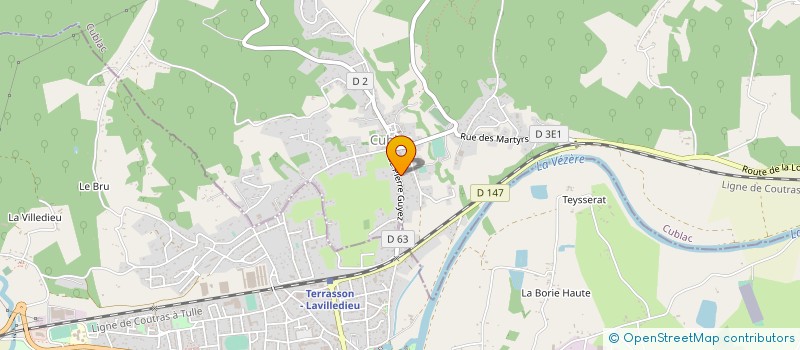 localisation de l'entreprise MONSIEUR FREDERICK CHEIZE  MANSAC