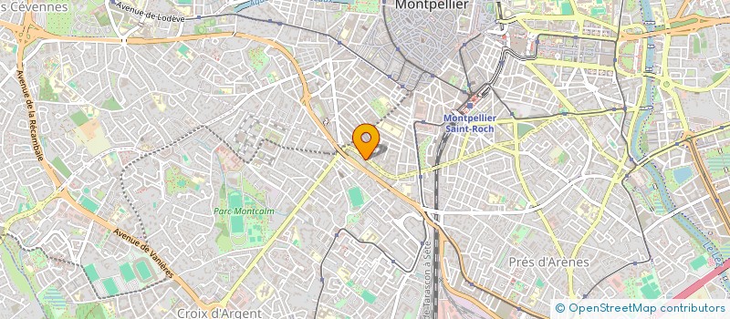 localisation de l'entreprise MONSIEUR FREDERICK COQUEREAU à MONTPELLIER
