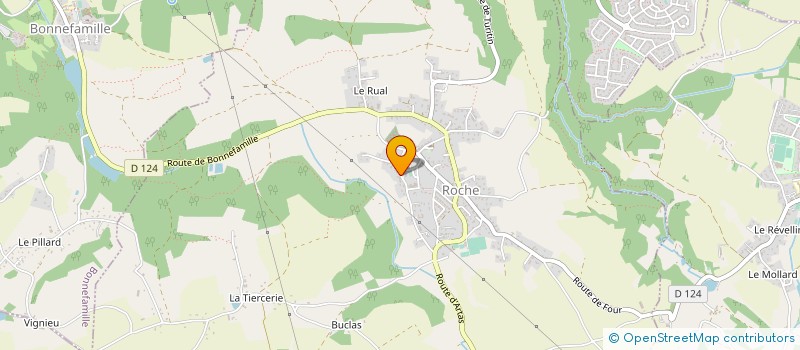 localisation de l'entreprise MONSIEUR FREDERICK DEKEYSTER  ROCHE