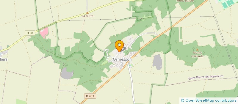 localisation de l'entreprise MONSIEUR FREDERICK DOUCHET  ORMESSON